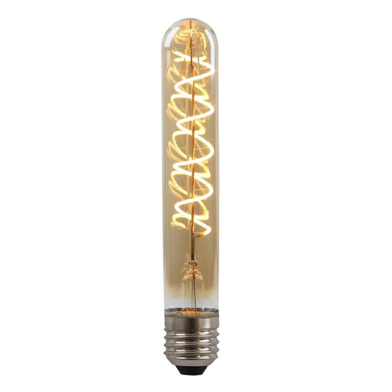Dimbare Olucia E27 LED buislamp Damien, amber, 4W, 2200K Dimbare Olucia E27 LED buislamp Damien, amber, 4W, 2200K