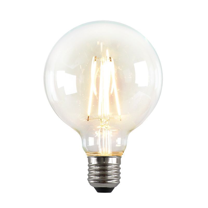 Olucia E27 LED lamp George, G95, 4W, 2700K