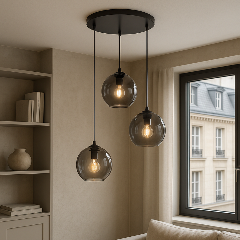 Design hanglamp grijs, Giada Design hanglamp grijs, Giada