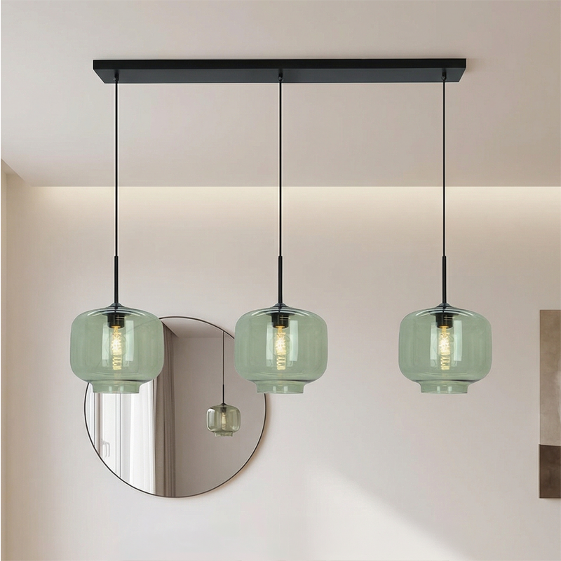 Retro hanglamp groen, Anniek Retro hanglamp groen, Anniek