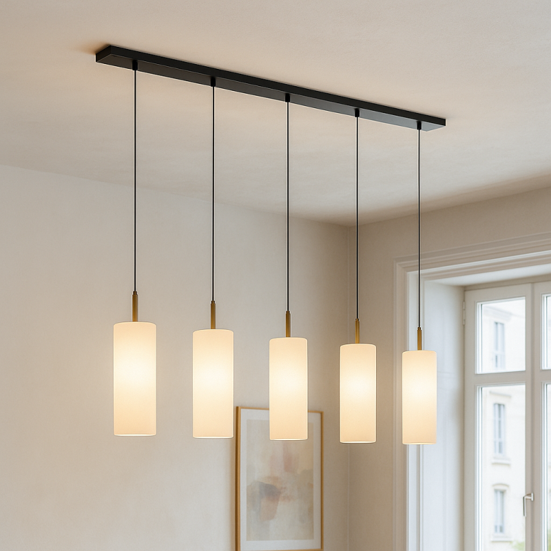 Moderne hanglamp wit, Gaya
