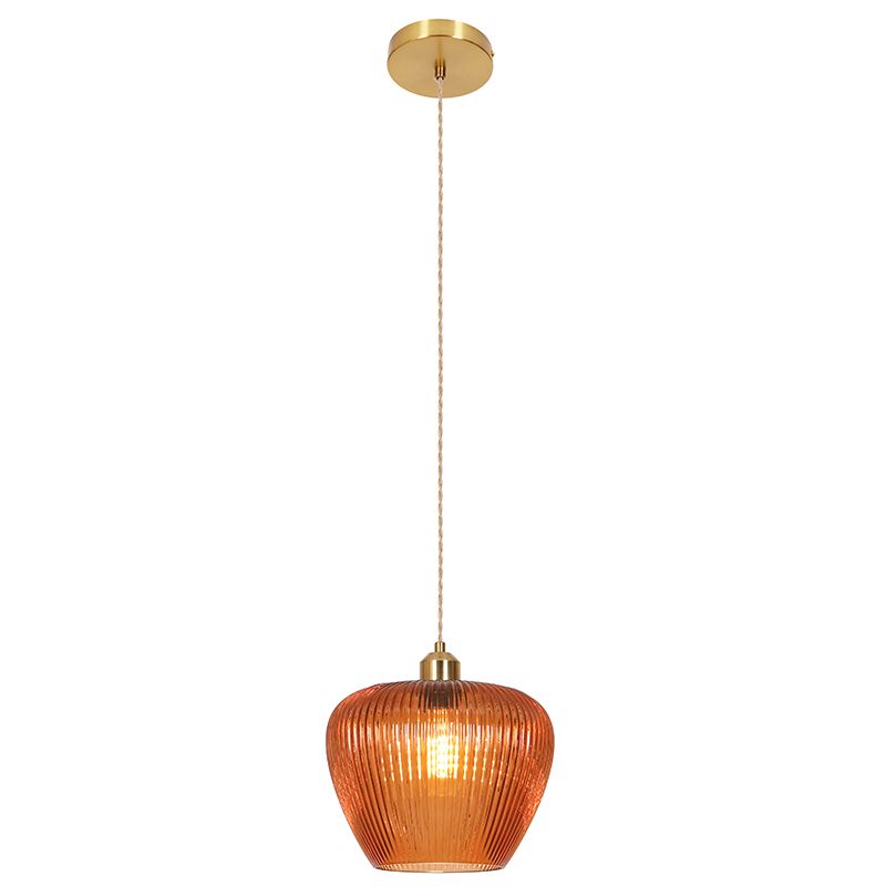 Retro hanglamp bruin, Rhode Retro hanglamp bruin, Rhode