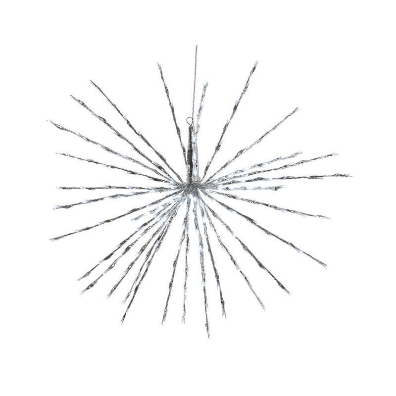 45 cm LED 3D ster met 80 koud witte twinkelende LED lampen 45 cm LED 3D ster met 80 koud witte twinkelende LED lampen