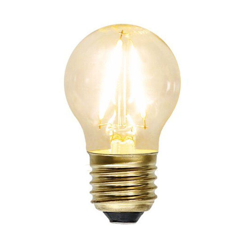 E27 LED lamp Sjors, IP44 (waterbestendig), 1,5 Watt, 2100K (Extra sfeervol wit) E27 LED lamp Sjors, IP44 (waterbestendig), 1,5 Watt, 2100K (Extra sfeervol wit)