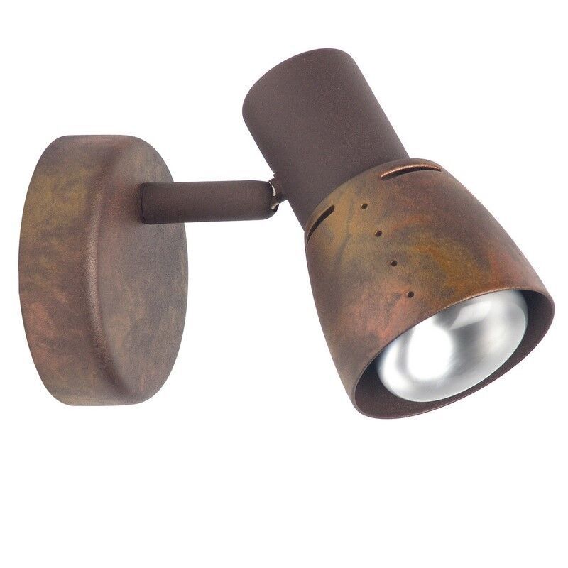 Metalen wandlamp koper, Rieko