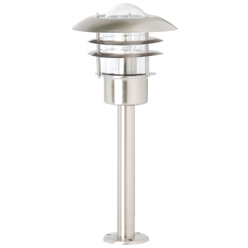 Metalen buitenlamp chroom, Ajlina, IP44