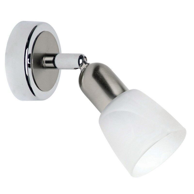Metalen wandlamp chroom, Ingo