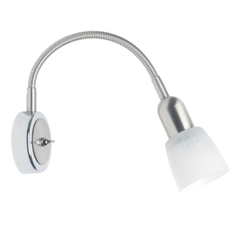 Metalen wandlamp chroom, Ingo