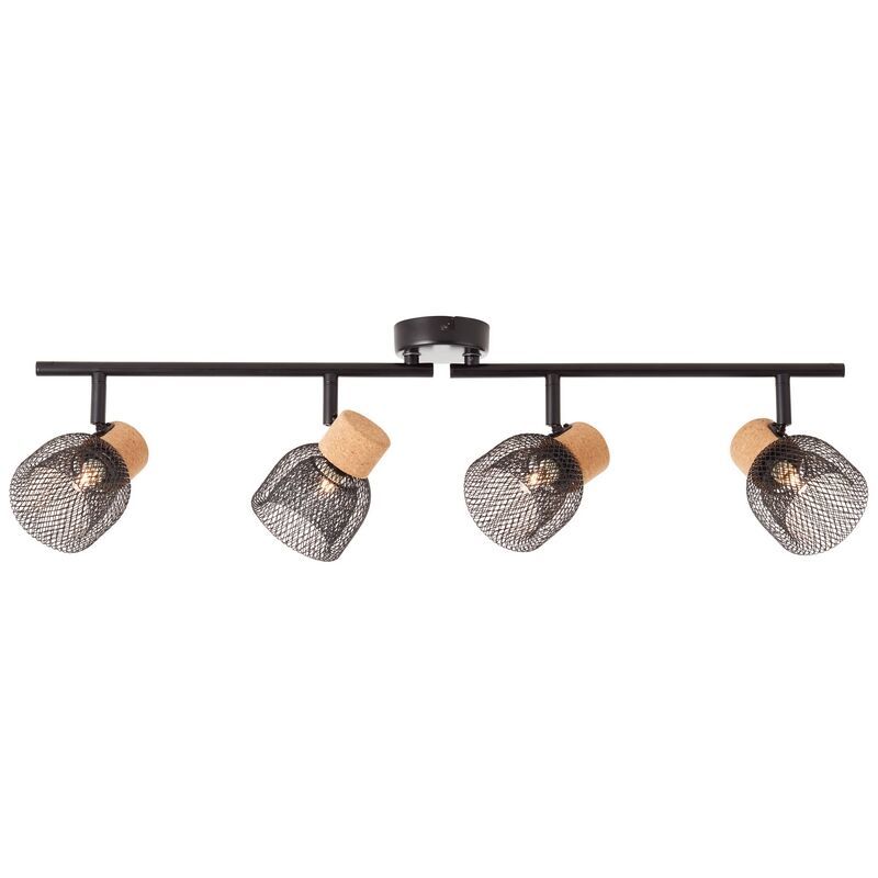 Landelijke plafondspot Kayo, metaal