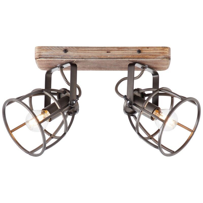 Industriële plafondspot zwart, Esmee Industriële plafondspot zwart, Esmee