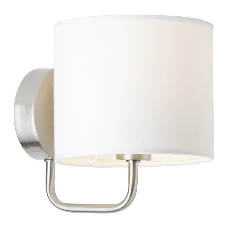 Stoffen wandlamp wit, Bahar Stoffen wandlamp wit, Bahar