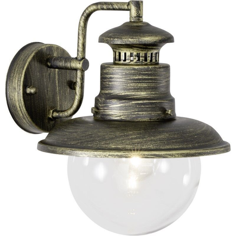 Landelijke buitenlamp goud, Jaelin, IP44