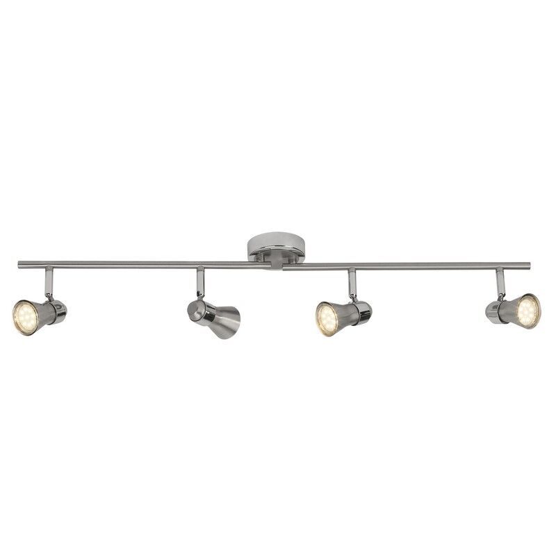 Metalen plafondspot chroom, Roel, 7W, 3000K LED Metalen plafondspot chroom, Roel, 7W, 3000K LED