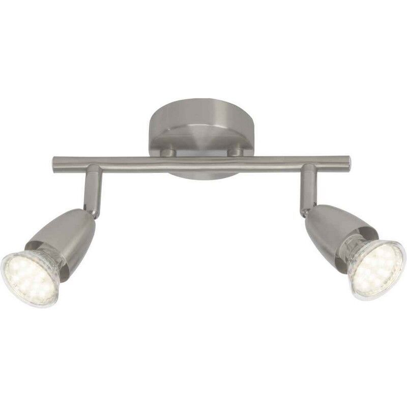 Metalen plafondlamp chroom, Keysha, 3W, 3000K LED