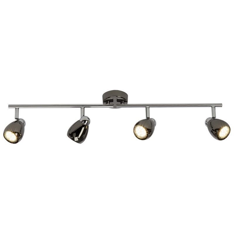 Metalen plafondlamp zwart, Khadra, 3W, 3000K LED Metalen plafondlamp zwart, Khadra, 3W, 3000K LED