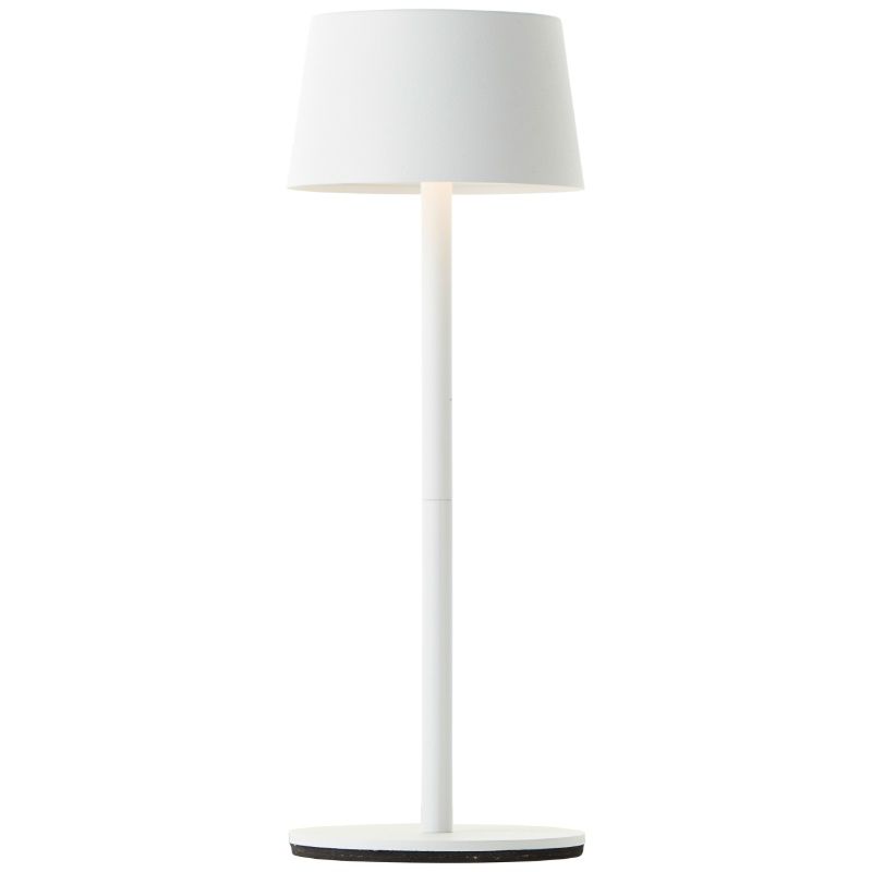 Moderne buiten tafellamp wit, Petter, 2W, 3000K LED, IP44, 3-staps dimbaar