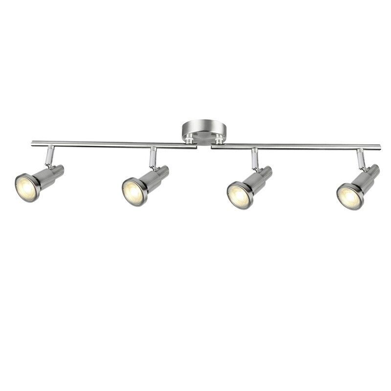 Metalen plafondspot chroom, Robel, 7W, 3000K LED