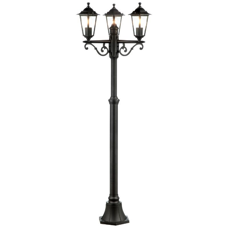 Klassieke buitenlamp zwart, Radha, IP44