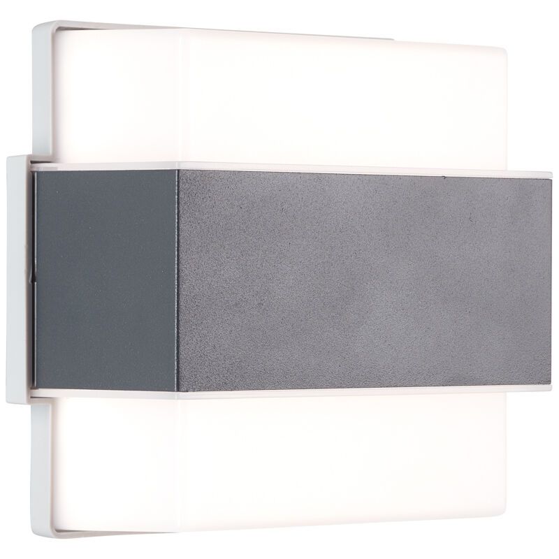 Moderne buitenlamp Birol, Metaal, 7w neutraal wit LED