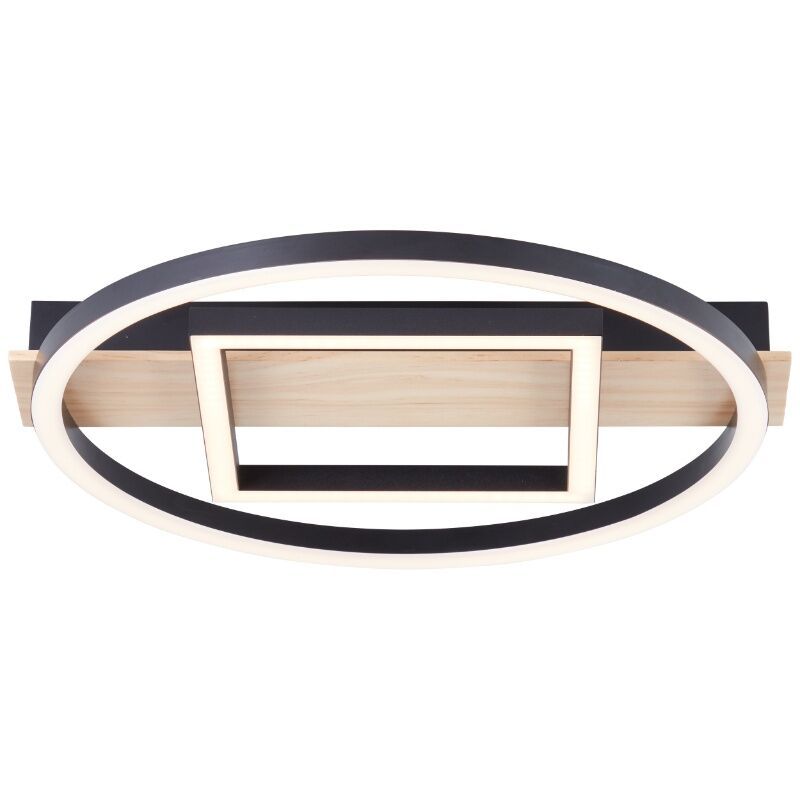 Design plafonnière bruin, Konrad, 20W, 3000K LED