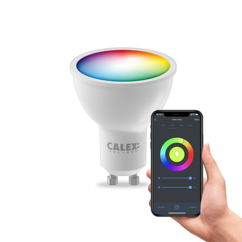 Calex Smart LED lamp GU10 4,9W, RGBW