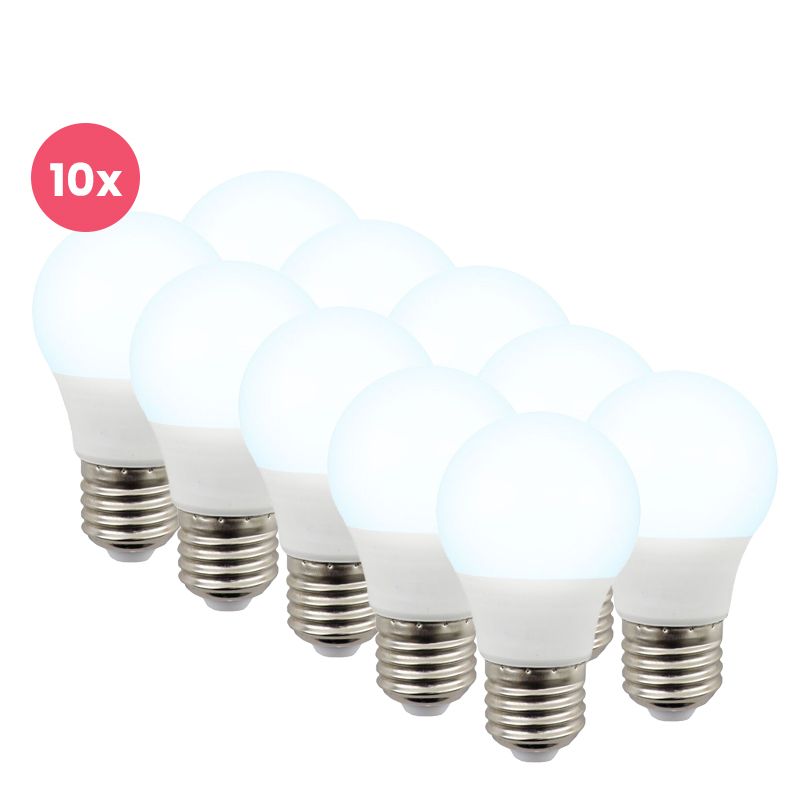 10-pack Lagiba E27 LED lamp Bradley, P45, 3W, 6500K 10-pack Lagiba E27 LED lamp Bradley, P45, 3W, 6500K