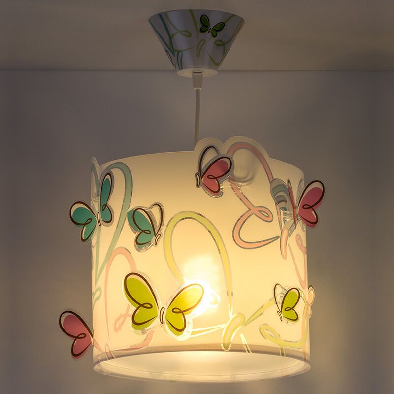 Kinderkamer hanglamp Vlinders Kinderkamer hanglamp Vlinders