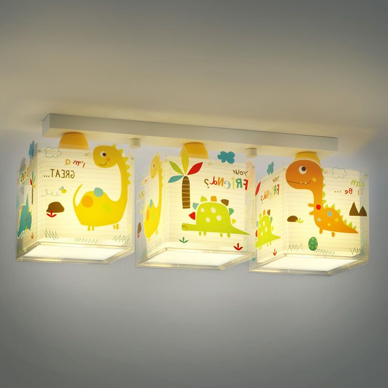 Dino plafondlamp kinderen Dino plafondlamp kinderen