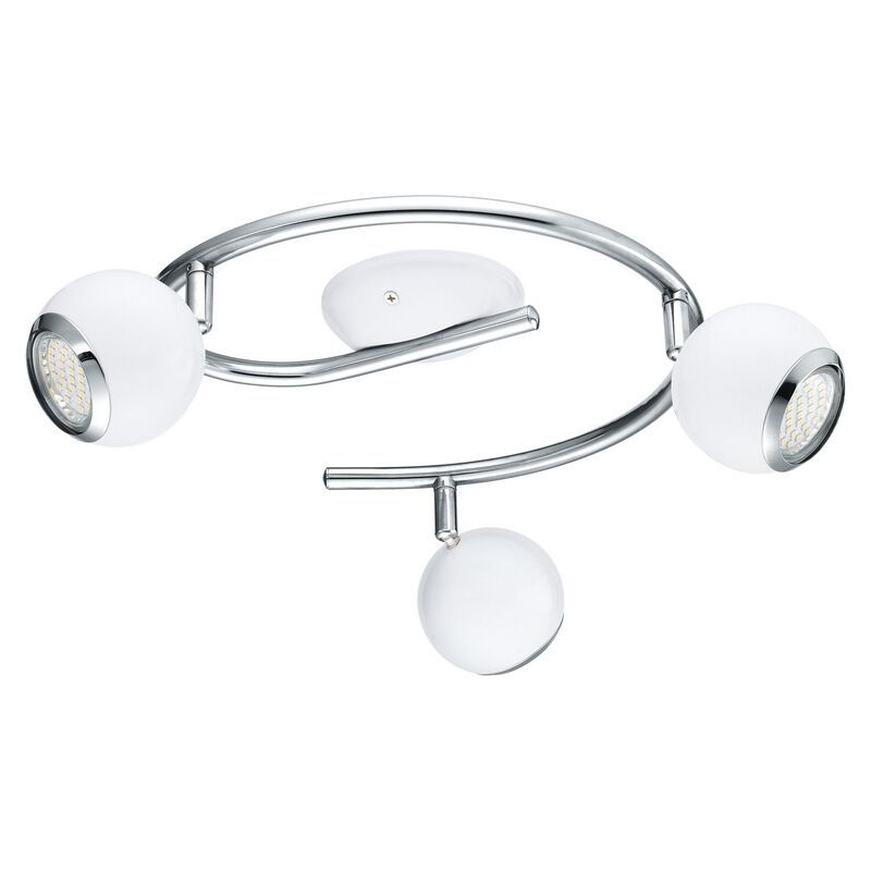 Witte plafondspot Anissa, staal Witte plafondspot Anissa, staal