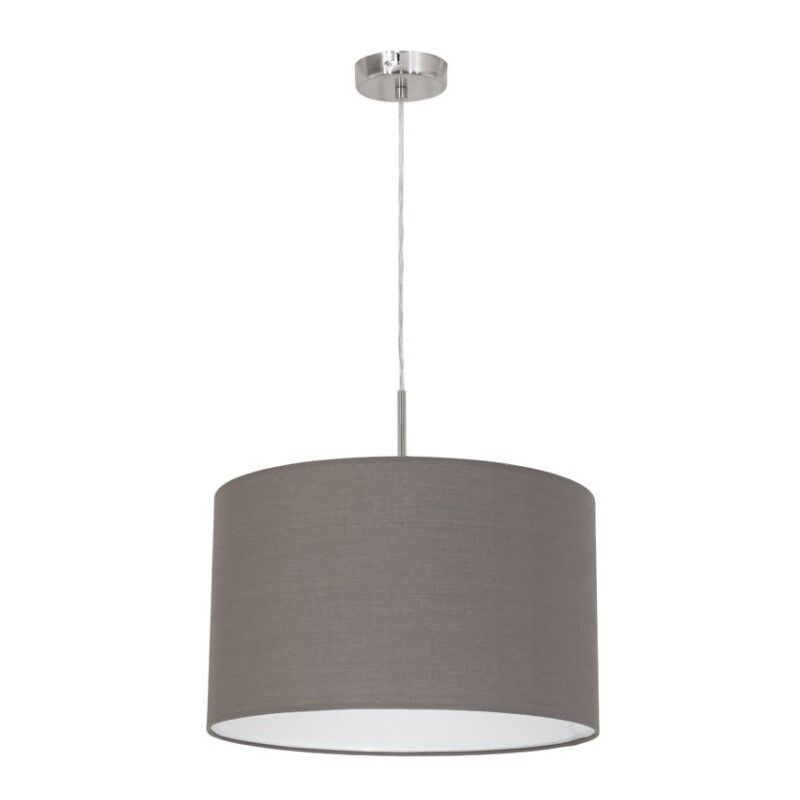 Antraciete moderne hanglamp stof, Abano