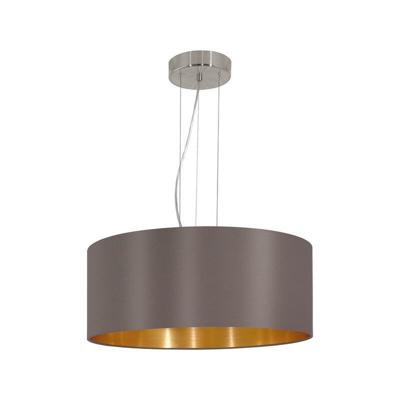 Bruine moderne hanglamp stof, Terme Bruine moderne hanglamp stof, Terme