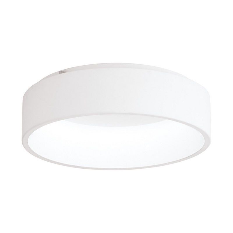Witte design plafondlamp kunststof, Elsje, 26W, 3000K LED Witte design plafondlamp kunststof, Elsje, 26W, 3000K LED
