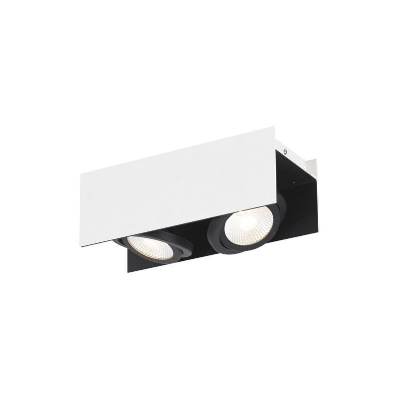 Witte design plafondlamp aluminium, Patrik, 5W, 3000K LED Witte design plafondlamp aluminium, Patrik, 5W, 3000K LED