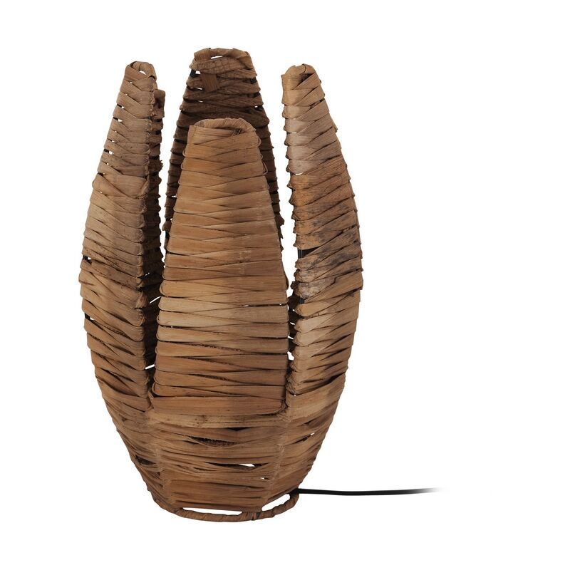 Zwarte landelijke tafellamp, Joyca, staal Zwarte landelijke tafellamp, Joyca, staal