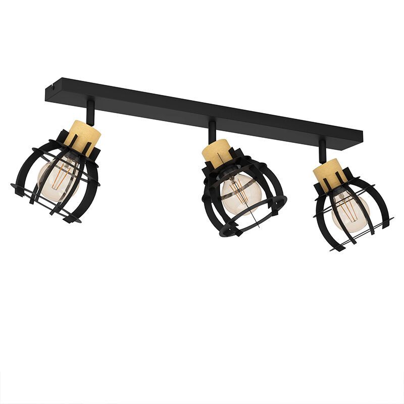 Zwarte retro plafondspot aluminium, Redouan Zwarte retro plafondspot aluminium, Redouan