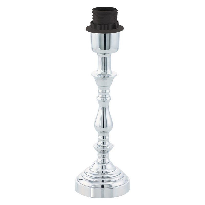 Chromen design tafellamp zonder kap metaal, Mason, met schakelaar