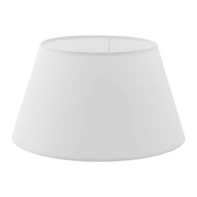 Landelijke lampenkap Noah Textiel Wit Landelijke lampenkap Noah Textiel Wit