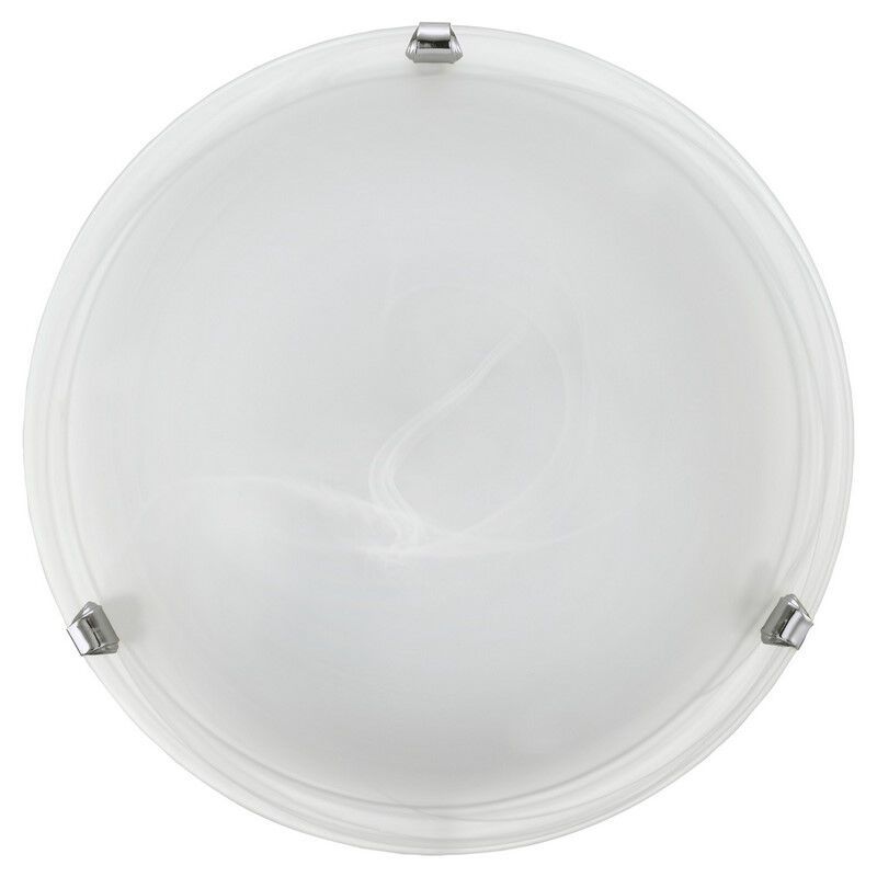 Chromen plafonnière glas, Alcor