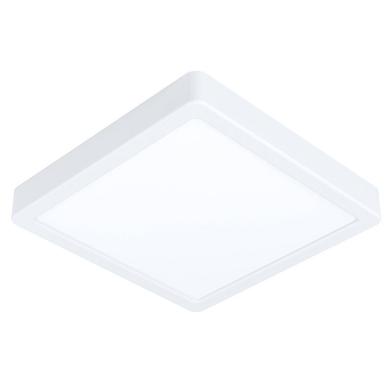 Witte smart plafondlamp kunststof, Geraldo, 16,5W, warm tot koud wit verstelbare LED, IP44