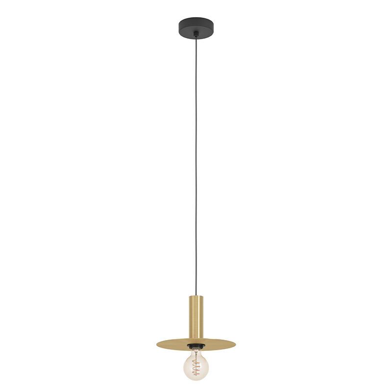 Messing moderne eettafel hanglamp staal, Elana