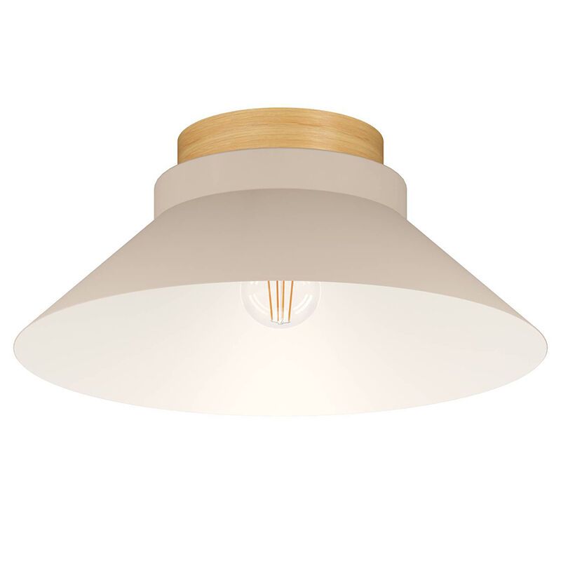 Beige plafondlamp hout, Lucy Beige plafondlamp hout, Lucy