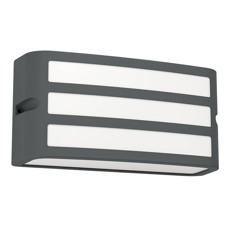 Antraciete buitenlamp kunststof, Cesar, IP54