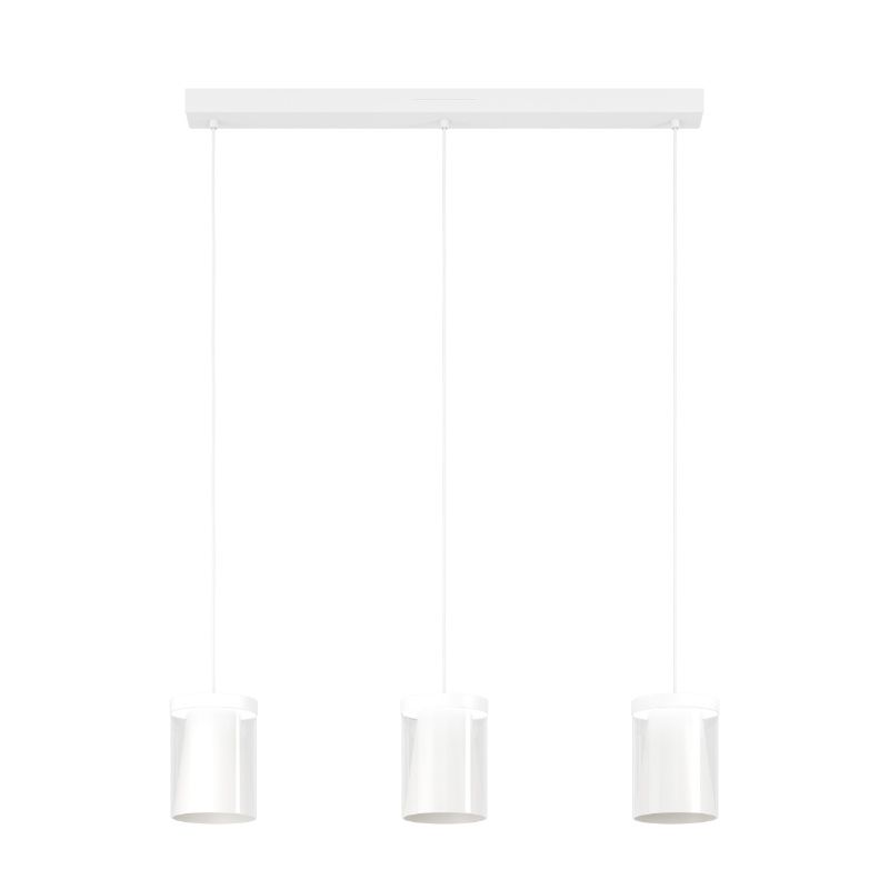 Witte moderne smart hanglamp glas, Stern, 3,7W, RGBW LED Witte moderne smart hanglamp glas, Stern, 3,7W, RGBW LED