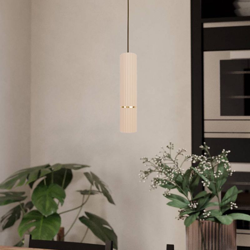 Beige moderne hanglamp staal, Vahid