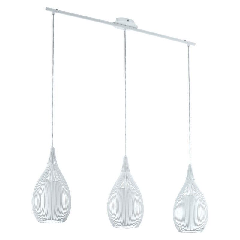 Witte moderne hanglamp glas, Maritima