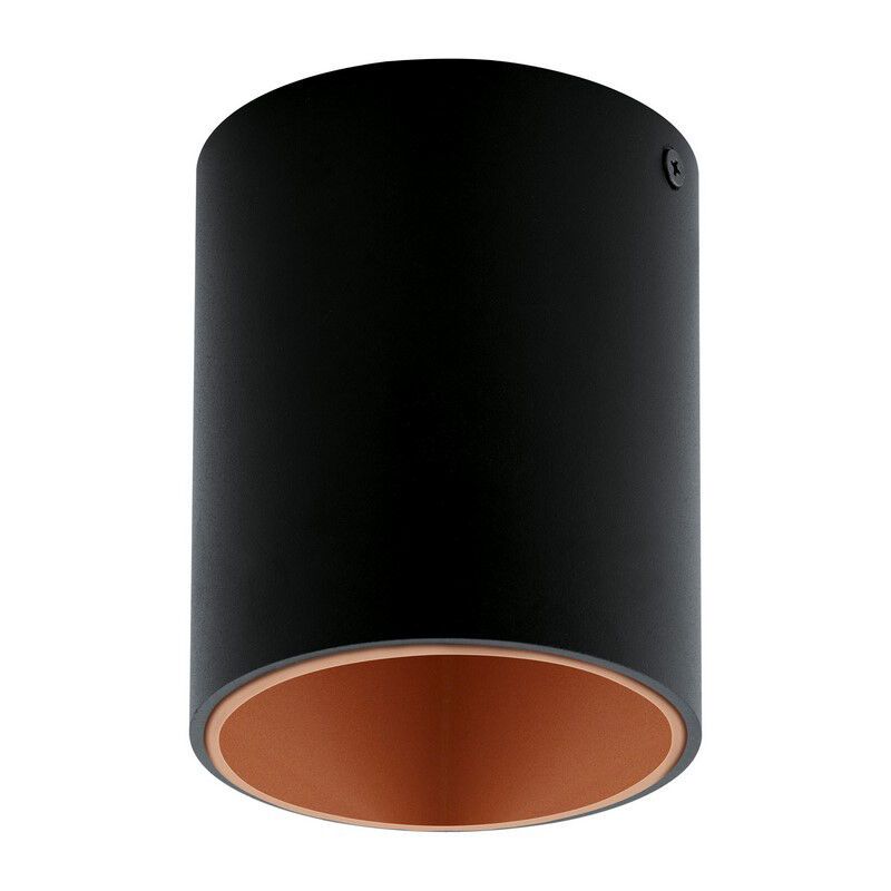 Koperen moderne plafonnière aluminium, Dahne, 3W, 3000K LED