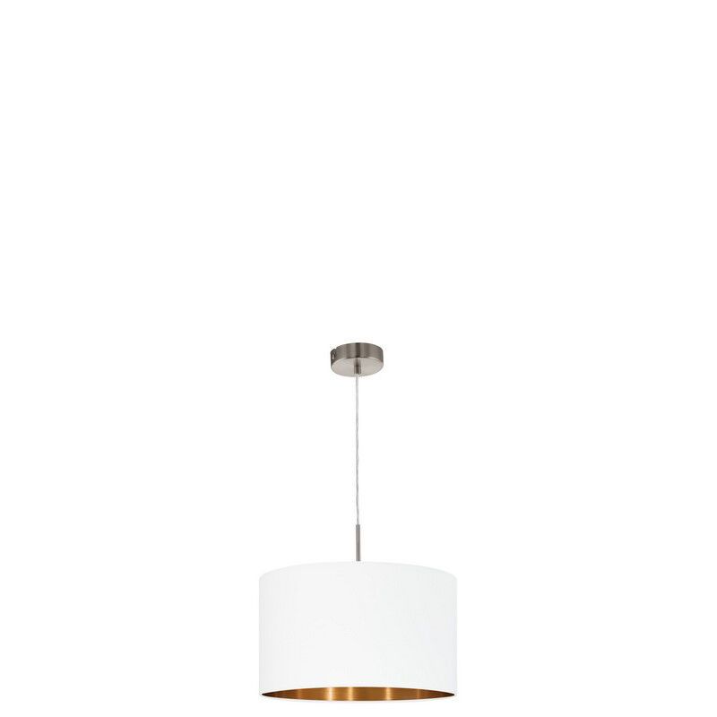 Koperen moderne hanglamp stof, Abano