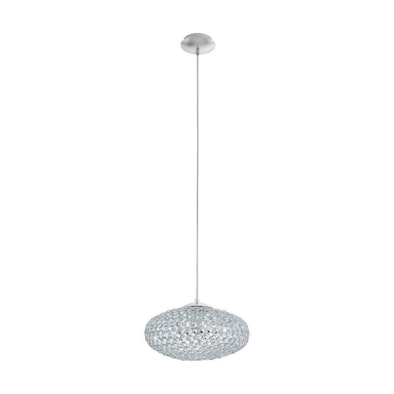 Transparante retro hanglamp kristal, Annamarie Transparante retro hanglamp kristal, Annamarie
