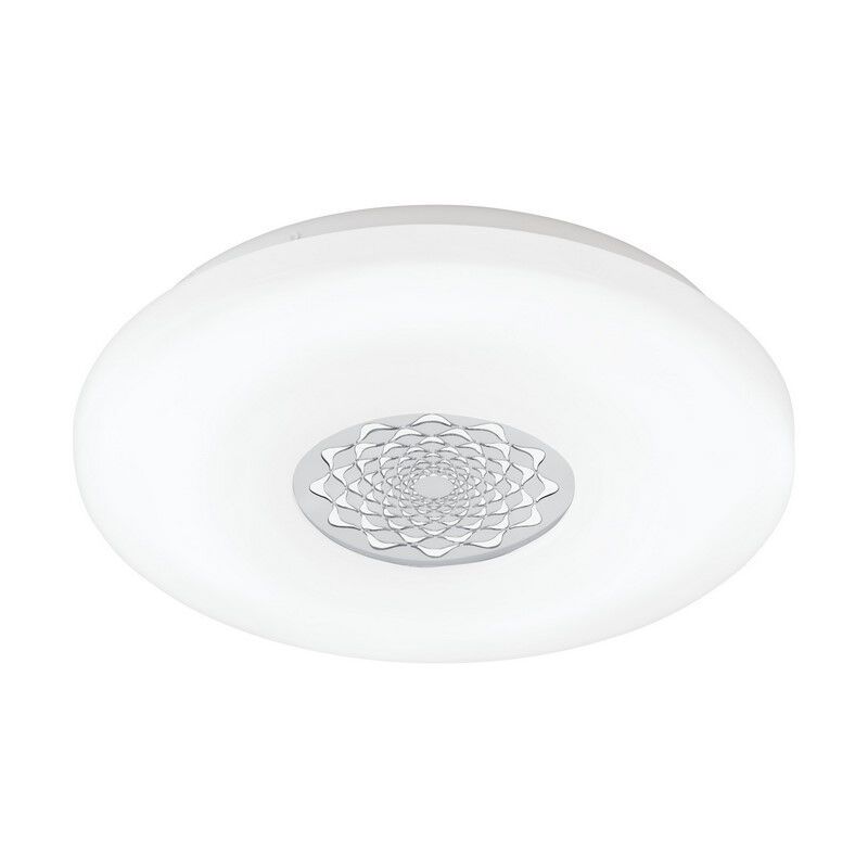 Witte moderne plafondlamp kunststof, Carmela, 24W, 3000K LED Witte moderne plafondlamp kunststof, Carmela, 24W, 3000K LED