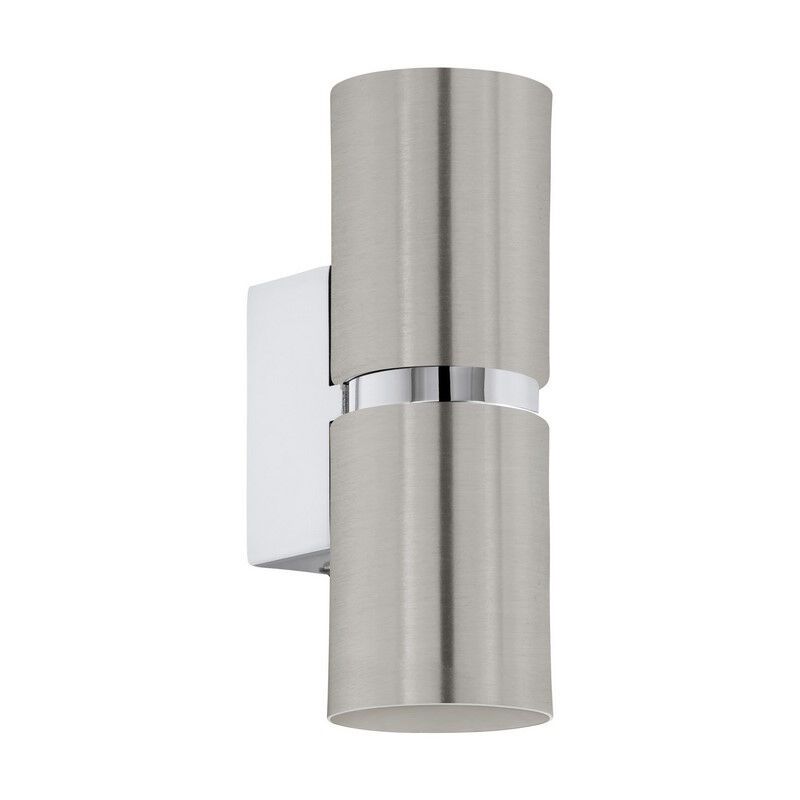 Nikkelen moderne up down wandlamp metaal, Annely